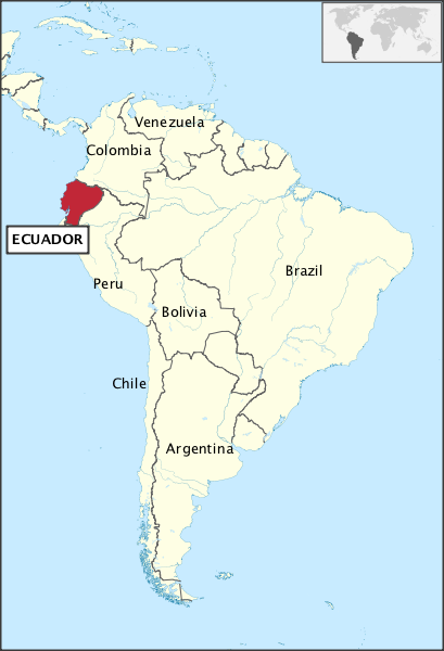 Ecuador And Galapagos Luxury Vacation Map