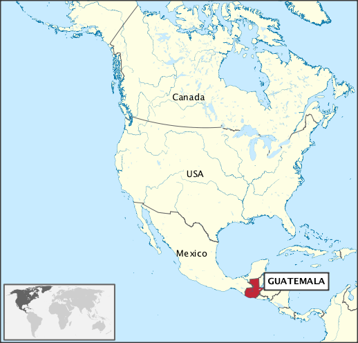 Guatemala Luxury Vacation Map