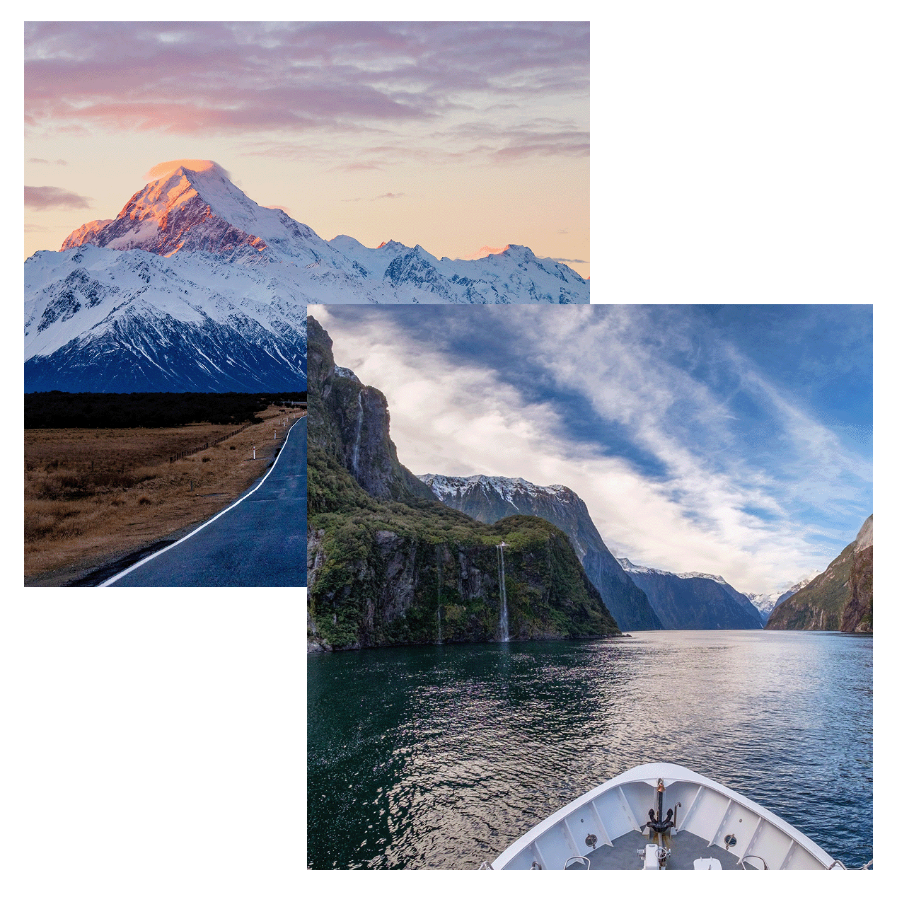 New Zealand Collage 2 4 New Zealand Collage 2 4